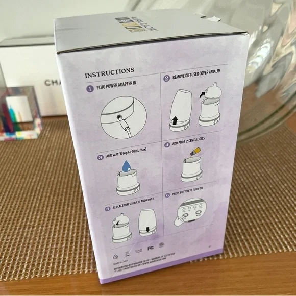 NEW Aura Cacia Essential Oil Diffuser - Picture 4 of 6